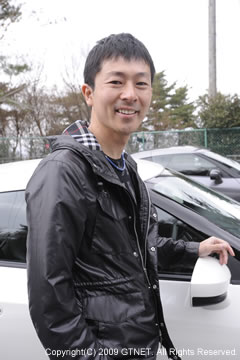 GTドライバー　青木孝行選手