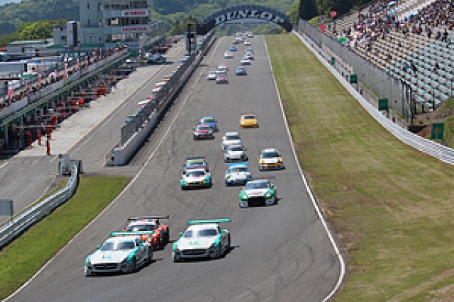 決勝スタート直後