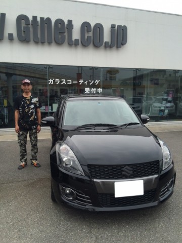 ｽｲﾌﾄ納車　佐藤様②