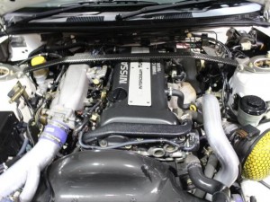 シルビアスペックR　エンジンルーム
