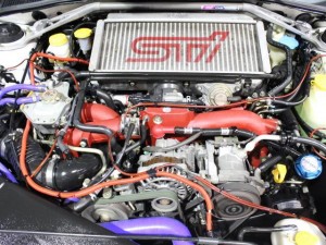 GDB型　インプレッサWRXSTI エンジンルーム