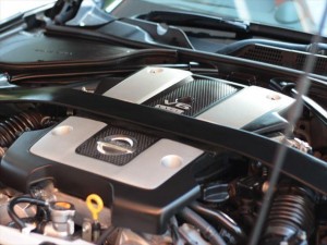 Z34 フェアレディZ　バージョンST エンジンルーム