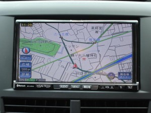 インプレッサWRXSTIAライン　ナビ