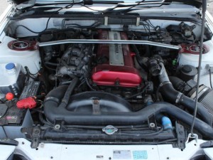 180SXタイプS　エンジンルーム