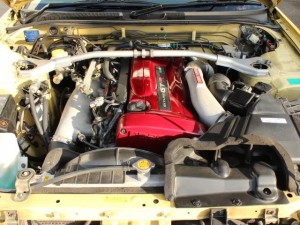 スカイラインGT-R Vスペック エンジンルーム