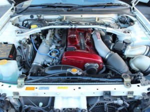 スカイラインGT-R Vスペック2　エンジンルーム