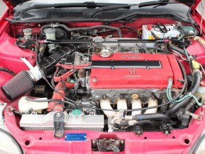 EG6シビックSIR　エンジン