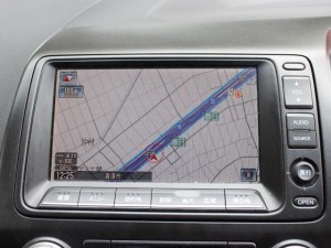 シビックタイプR　純正HDDナビ