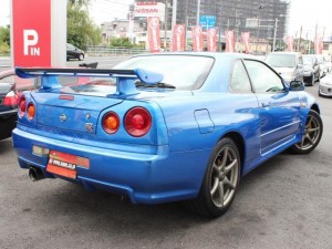 R34スカイラインGT-R　リヤ