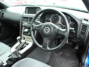 R34スカイラインGT-R　内装
