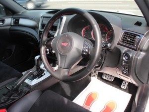 インプレッサWRXSTIAライン　内装画像