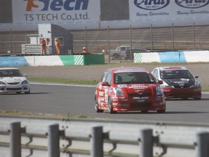 予選走行の様子