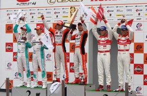 GT500クラス表彰式