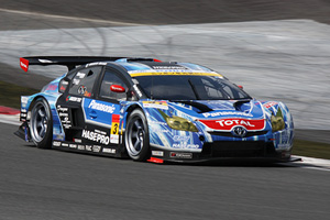 GT300クラストップは#31 apr HASEPRO PRIUS GT