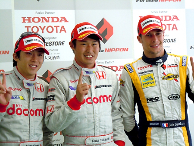 フォーミュラ・ニッポン第3戦オートポリスの勝者は、塚越広大！0