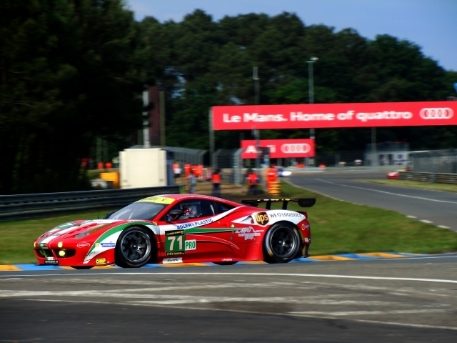ル・マン24時間予選、2号車アウディがポールポジション獲得！1
