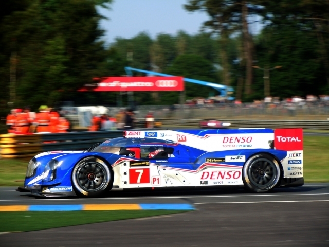 ル・マン24時間予選、2号車アウディがポールポジション獲得！3
