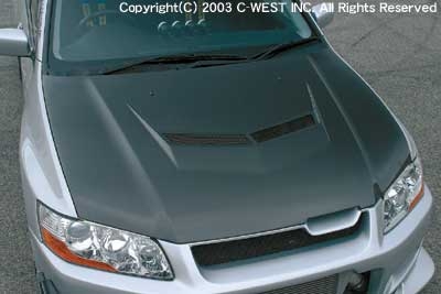 CT9A エボ7用ボンネットレインキーパー CT9A エボ7用ボンネットレインキーパー CT9A エボ7用ボンネットレイン