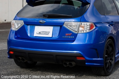 後期 GRBスペックCバンパー STIリップ付 WRブルーのWRX STI スペックCが入庫！ランスポーツの大型リア