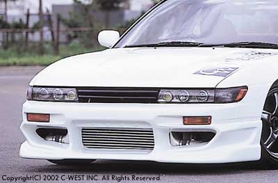 PS13 シルビア フロントバンパー PFRP】日産 シルビア（S13） C-WEST 