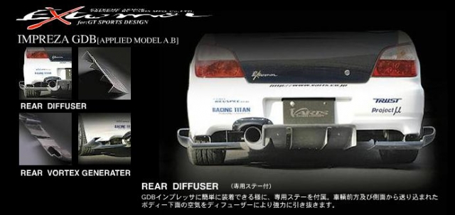 在庫残りわずか Varis インプレッサ Gdb アプライド C G リアボルテックスジェネレーター カーボン製 お洒落無限大 Www Activestore Online