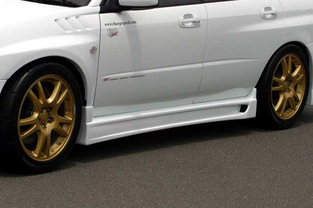 サイドステップ TYPE2 ダクト付き】スバル インプレッサWRX（GDB