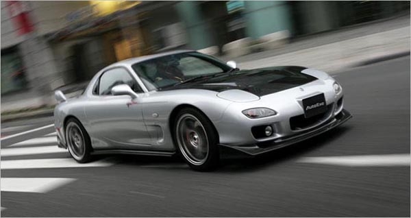 FD-02S Styling Kit カーボンボンネットフード】マツダ RX-7（FD3S 