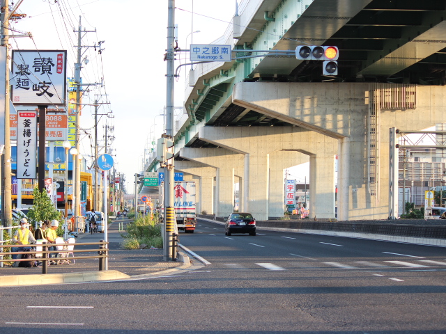 GTNET尾張へのアクセス 国道２２号線岐阜方面からの1枚目