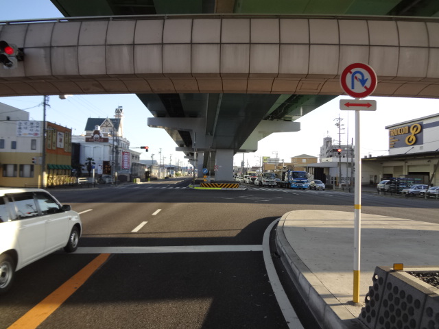 GTNET尾張へのアクセス 国道２２号線岐阜方面からの2枚目