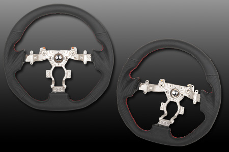 NISSAN GT-R [ R35 専用 ] デュールマン (durement) 製ハンドル／NISSAN GT-R [ R35 ] Durement Steering Wheel