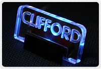 CLIFFORD ロゴ イルミネーションロゴスキャナー